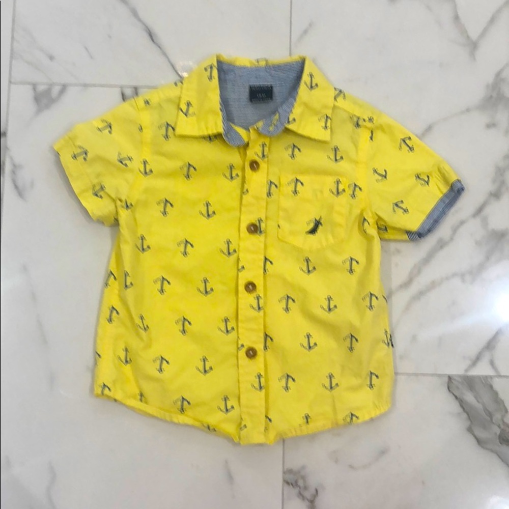 Nautica collared button down - 18m